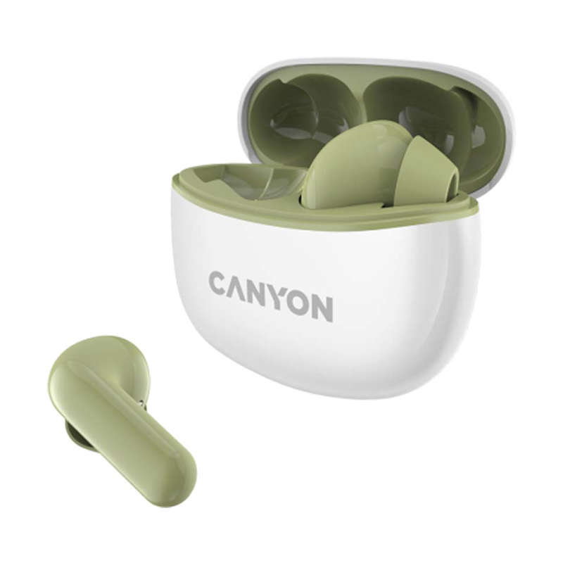 Canyon TWS-5 Wireless Bluetooth In-ear Headset - Green