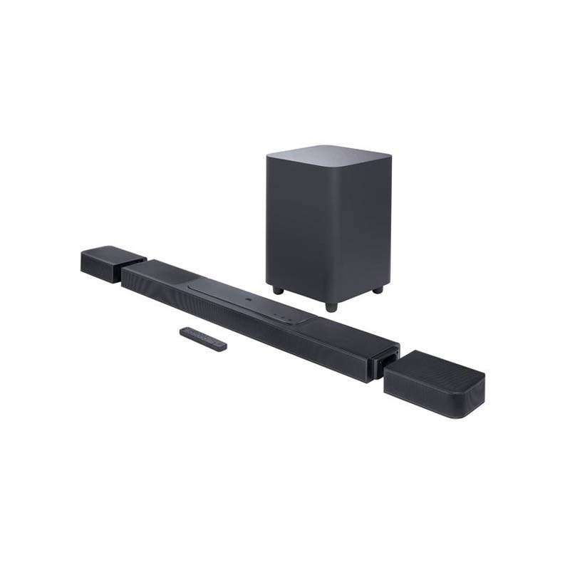 JBL Bar 1300 11.1.4-Channel Soundbar With Detachable Speakers - Black