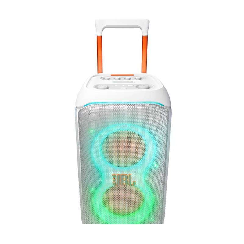 JBL Partybox Stage 320 Portable Party Speaker with Wheels - White