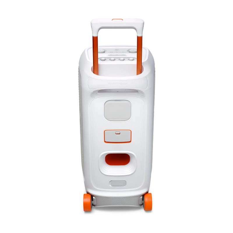 JBL Partybox Stage 320 Portable Party Speaker with Wheels - White