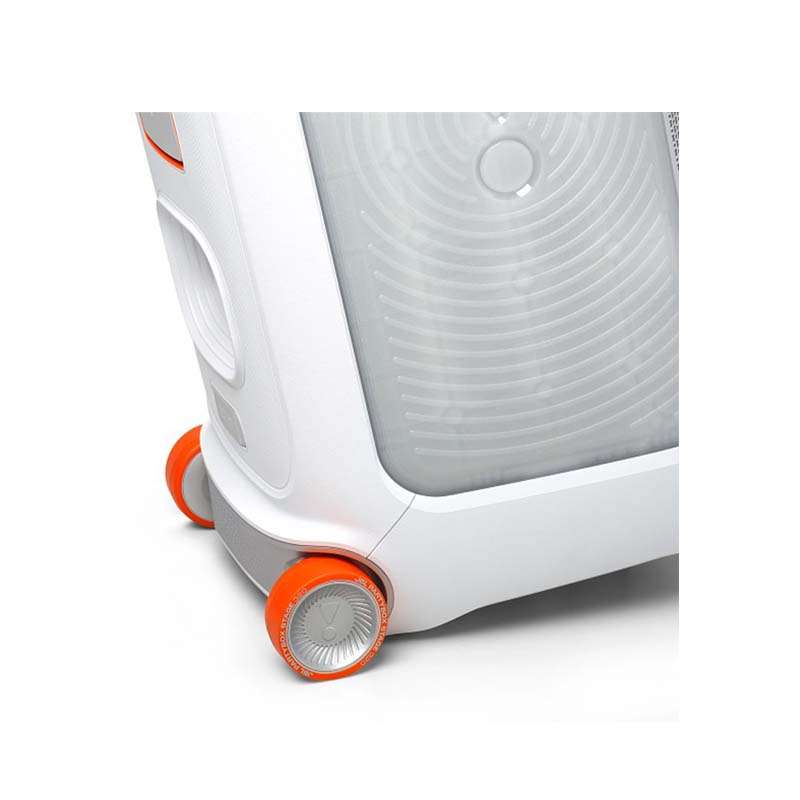 JBL Partybox Stage 320 Portable Party Speaker with Wheels - White