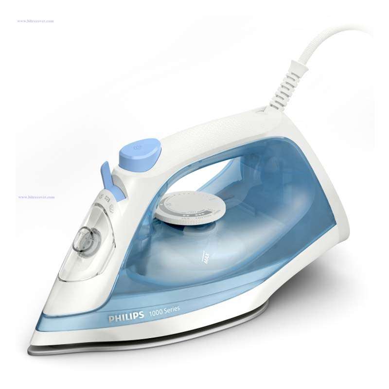 Philips Steam Iron with None Stick Sole Plate - Blue