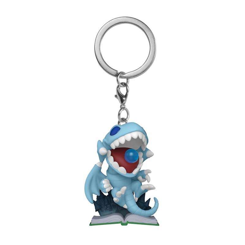 Funko Pop! Keychain: Yu-Gi-Oh - Blue-Eyes Toon Dragon (Special Edition)