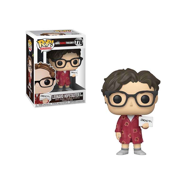 Funko Pop! Television: The Big Bang Theory S2 - Leonard Hofstadter in Robe