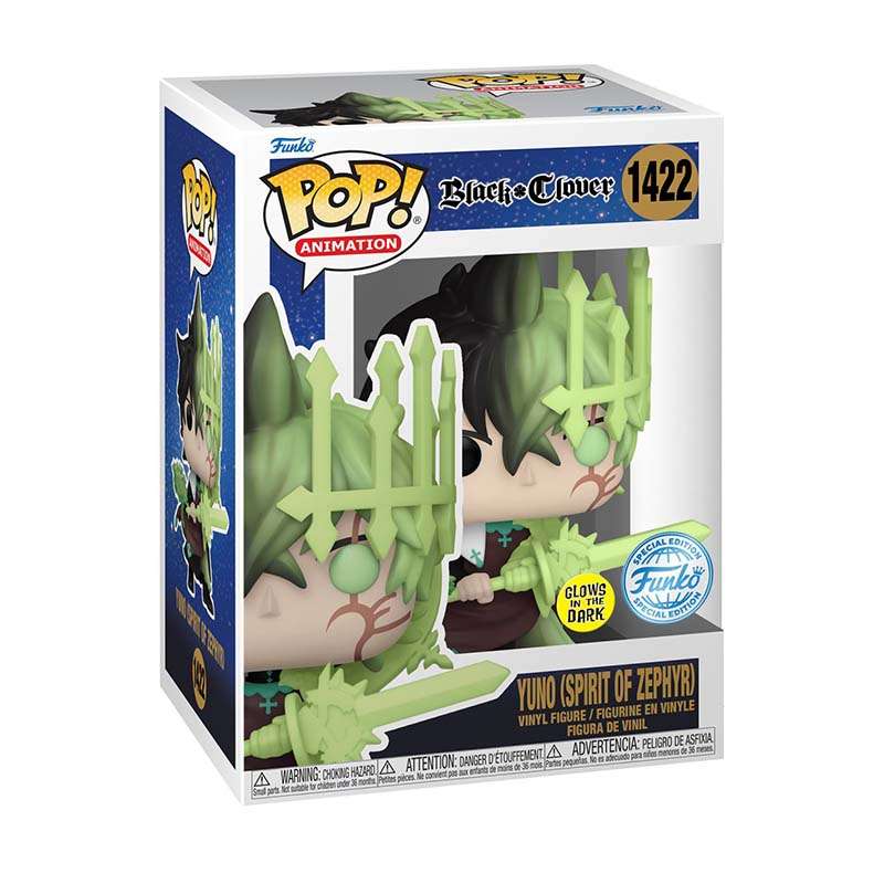 Funko Pop! Animation: Black Clover - Yuno (Glows in the Dark) (Special Edition)