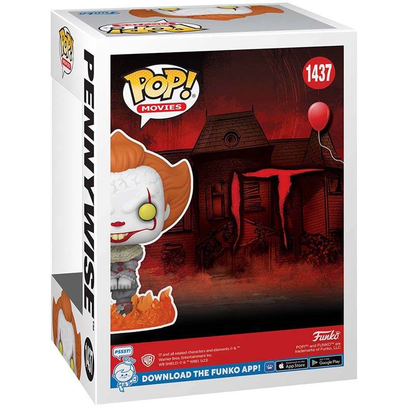 Funko Pop! Horror: IT - Pennywise Glow Chase (Limited Edition)