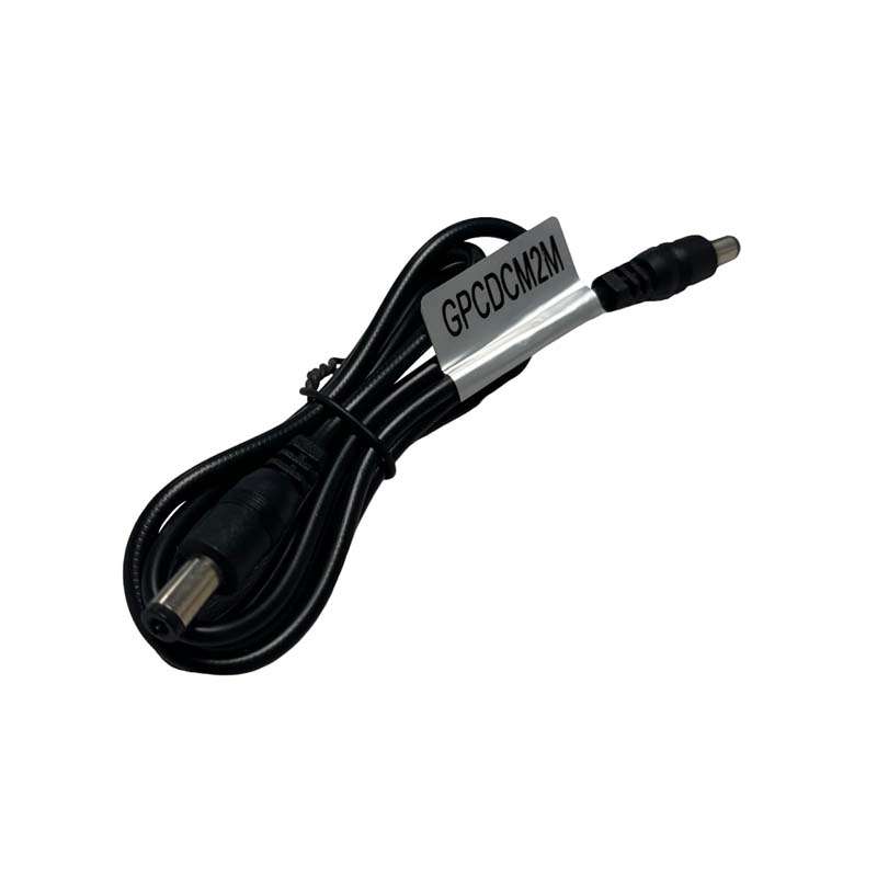 Gizzu DC 12V Male to Male 1.2M Power Cable - Black