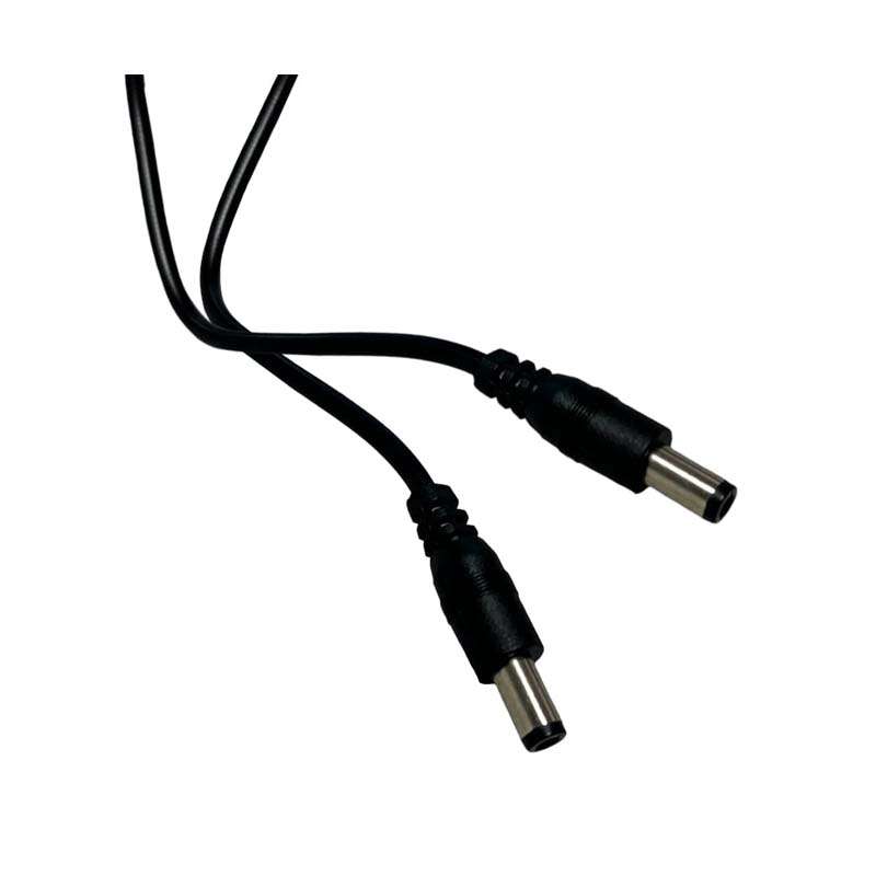 Gizzu DC 12V Male to Male 1.2M Power Cable - Black