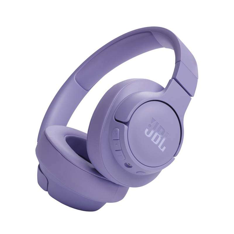 JBL Tune 720BT Wireless Bluetooth Over-Ear Headphones - Purple