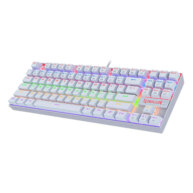Redragon Kumara RGB Wired Mechanical Gaming Keyboard - White