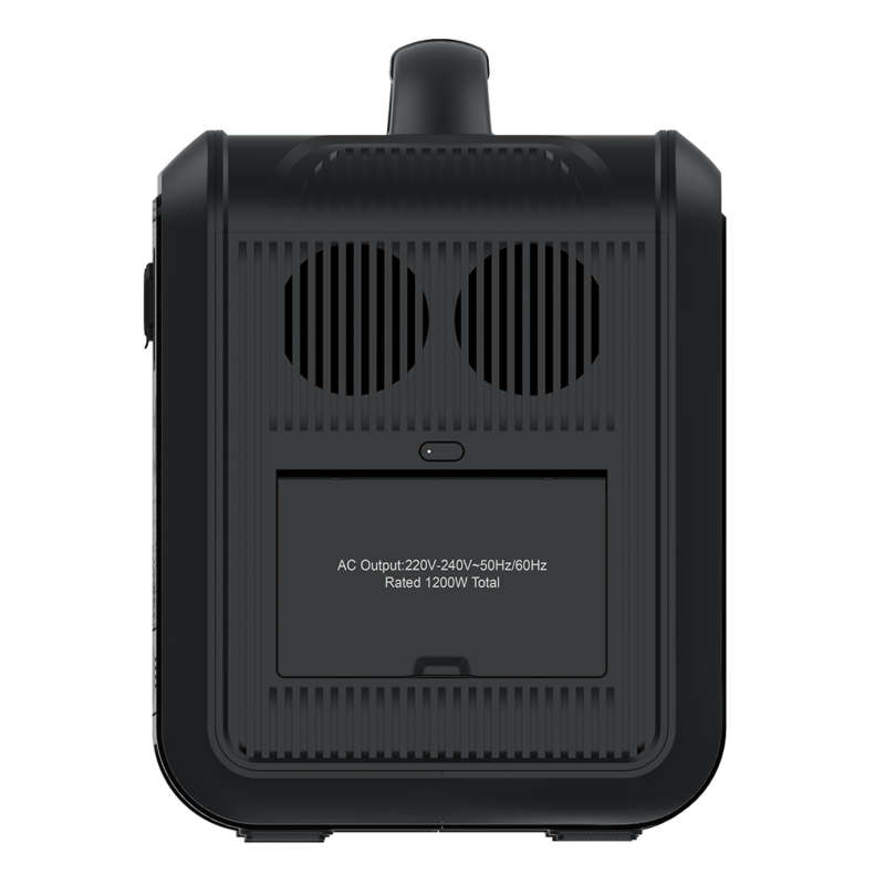 Rizzen 1200W / 960Wh Portable Power Station with UPS Functionality - Black