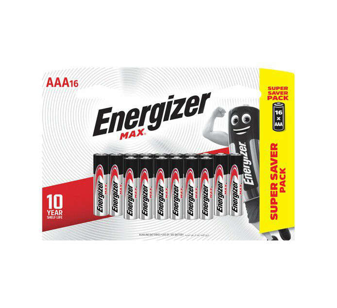 Energizer Max AAA Battery - 16 Pack