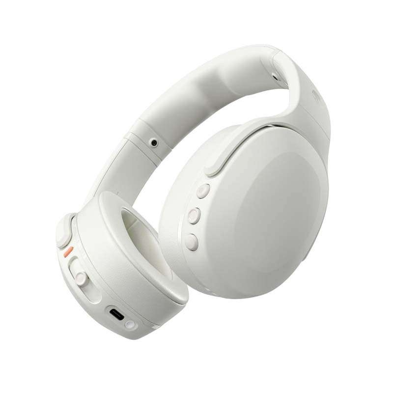 Skullcandy Crusher ANC 2 Sensory Bass Headphones With ANC - Bone / Orange