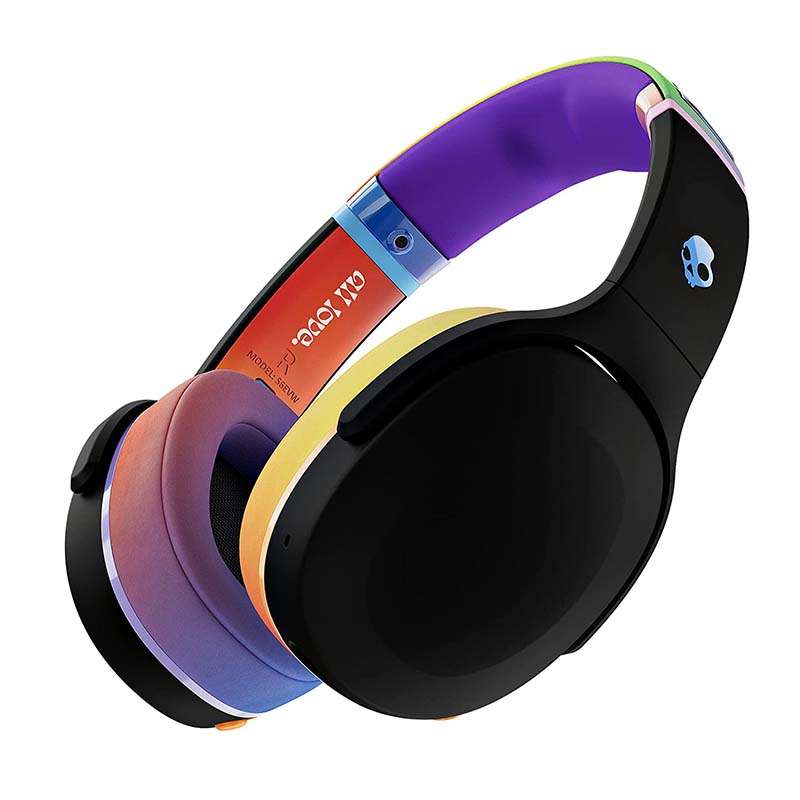 Skullcandy Inequality Crusher Evo Sensory Bass Headphones - Rainbow Pride