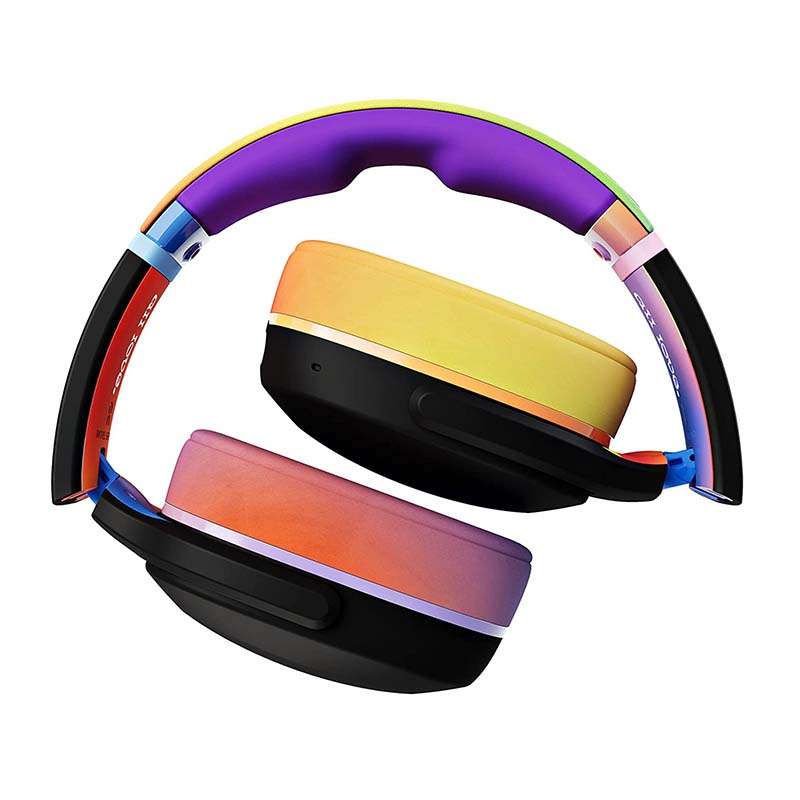 Skullcandy Inequality Crusher Evo Sensory Bass Headphones - Rainbow Pride