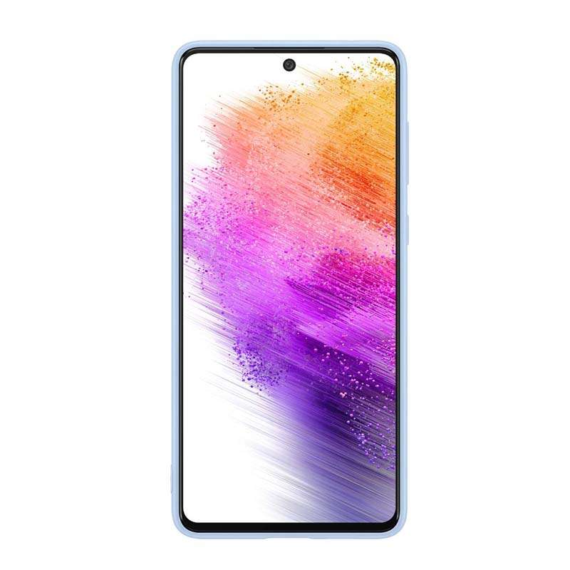 Samsung Galaxy A73 5G Silicone Case - Blue