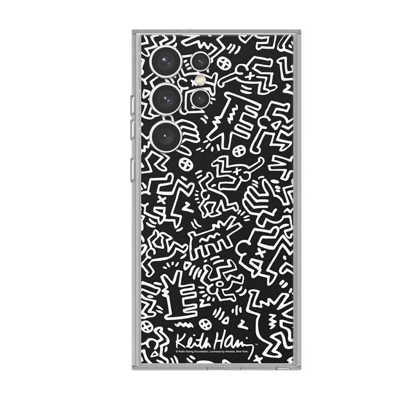 Samsung Galaxy S24 Ultra SMAPP Flipsuit Card - Keith Haring Mono