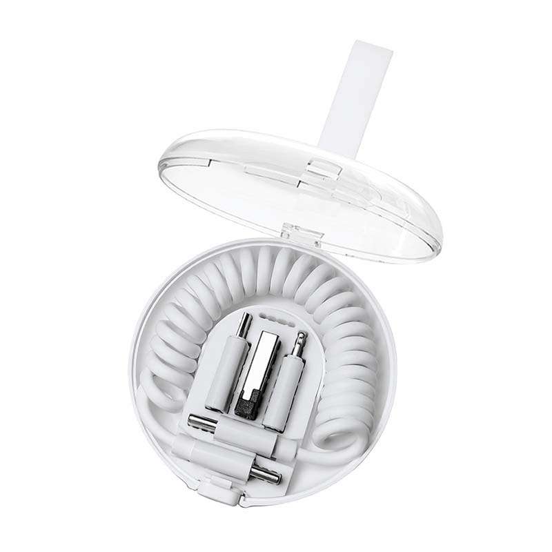 Supa Fly Travel Cable Set - White