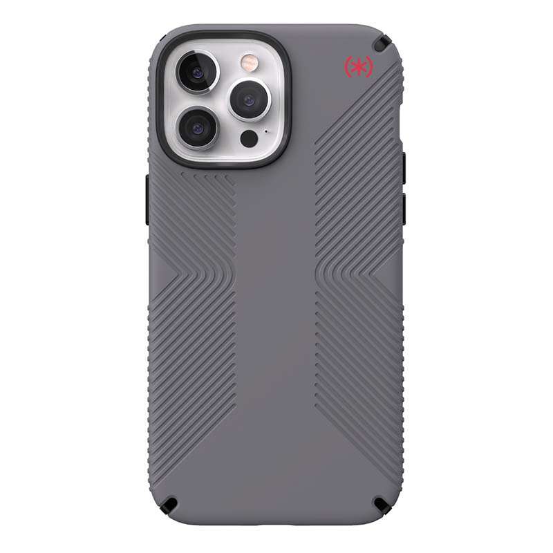 Speck Apple iPhone 13 Pro Max/12 Pro Max Presidio2 Grip Case - Grey/Black