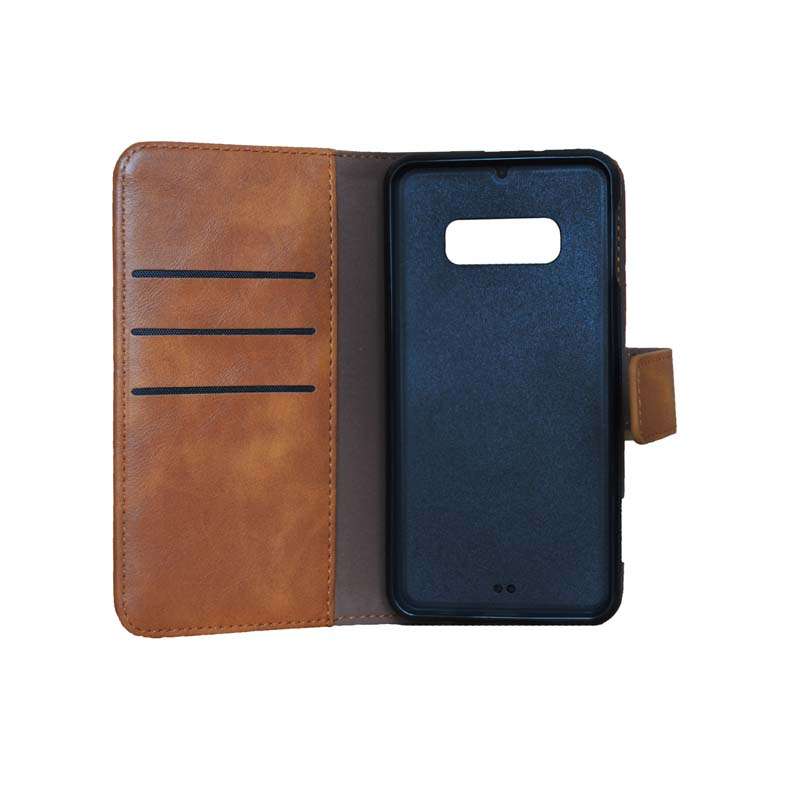 Toni FLAIR Flip Cover Samsung Galaxy S10E - Tan