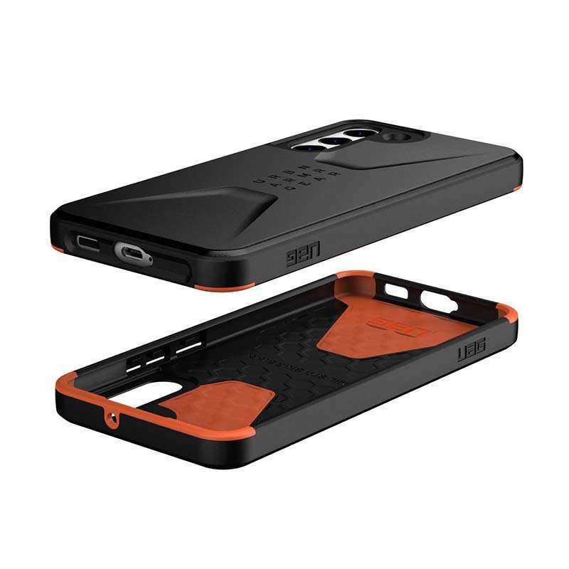 UAG Samsung Galaxy S22+ 5G Civilian Case - Black