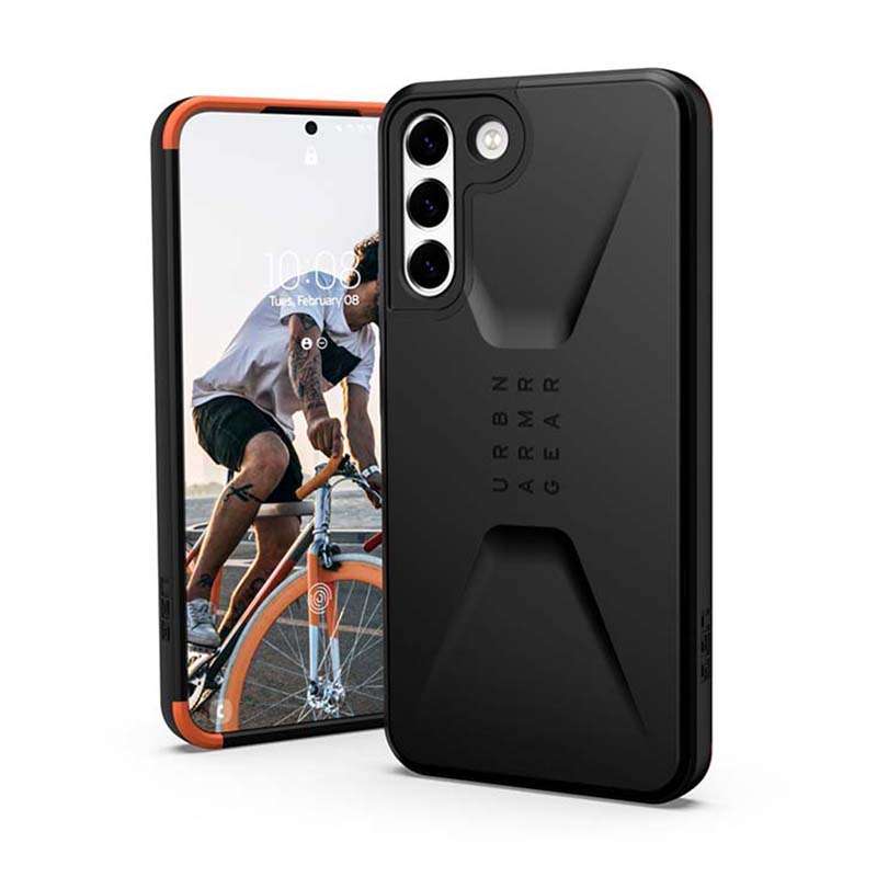 UAG Samsung Galaxy S22+ 5G Civilian Case - Black
