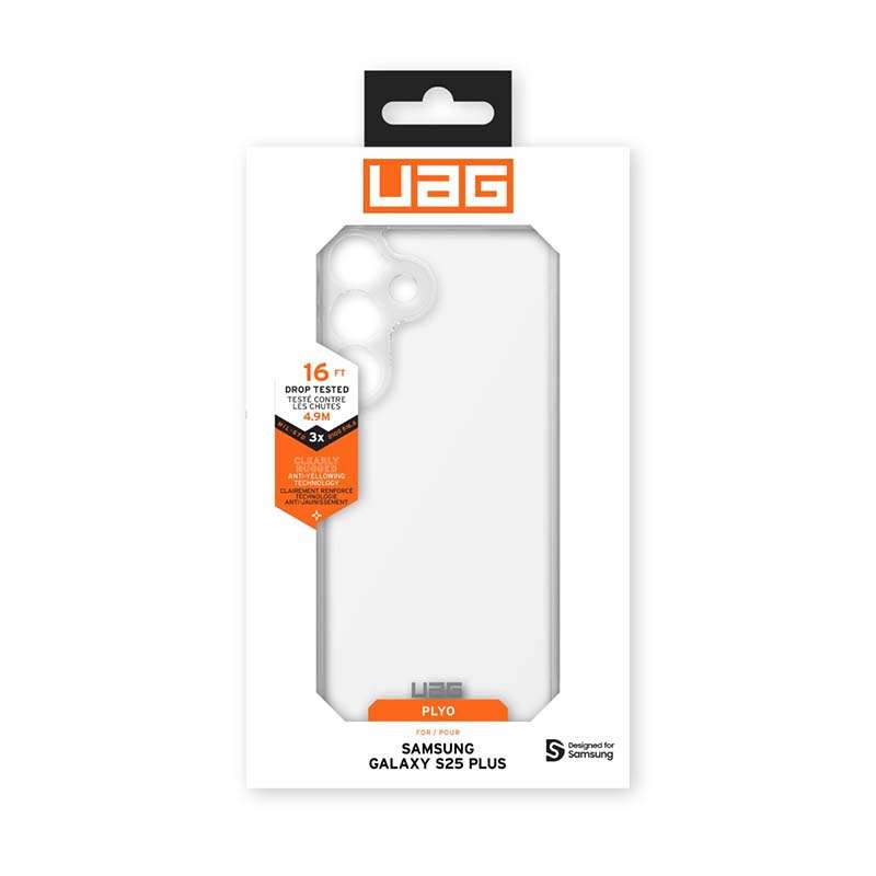 UAG Samsung Galaxy S25 Plus Plyo Case - Ice