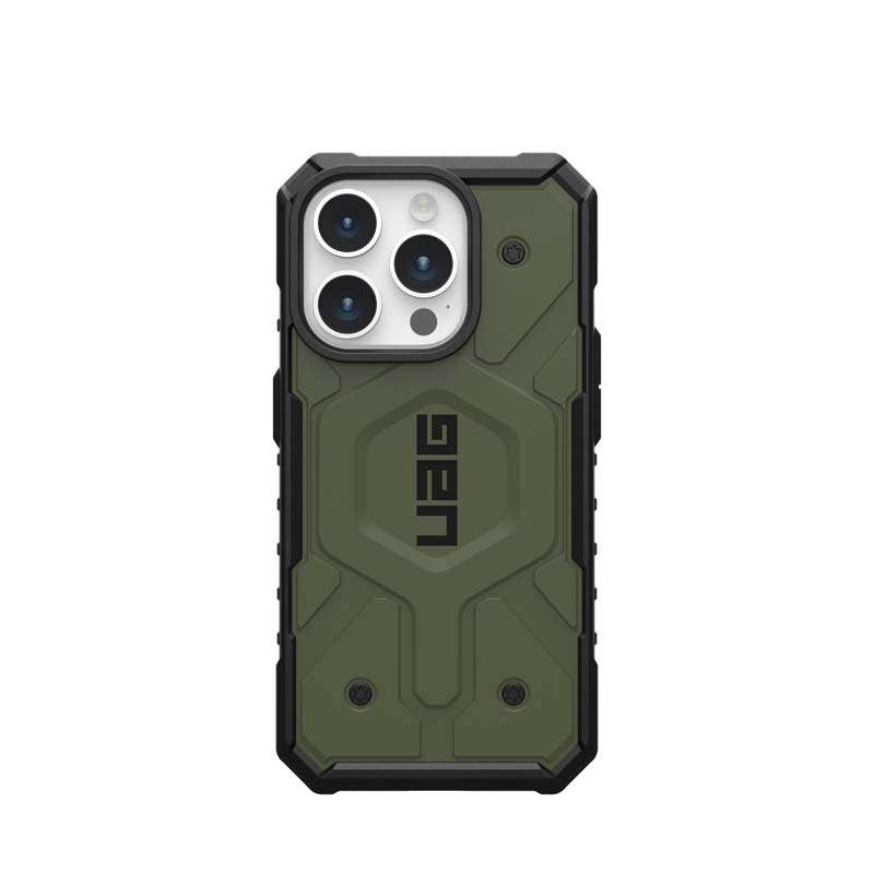 UAG Apple iPhone 15 Pro Pathfinder Magsafe FE Case - Olive