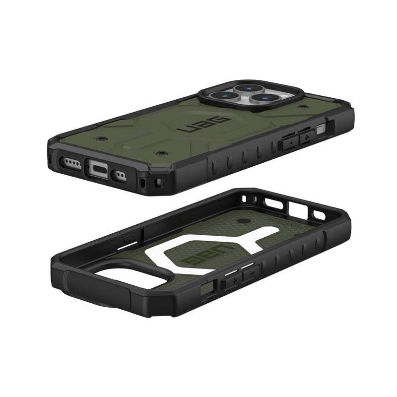UAG Apple iPhone 15 Pro Pathfinder Magsafe FE Case - Olive