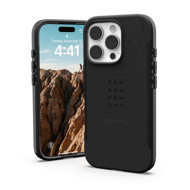 UAG Apple iPhone 16 Pro Civilian MagSafe Case - Black