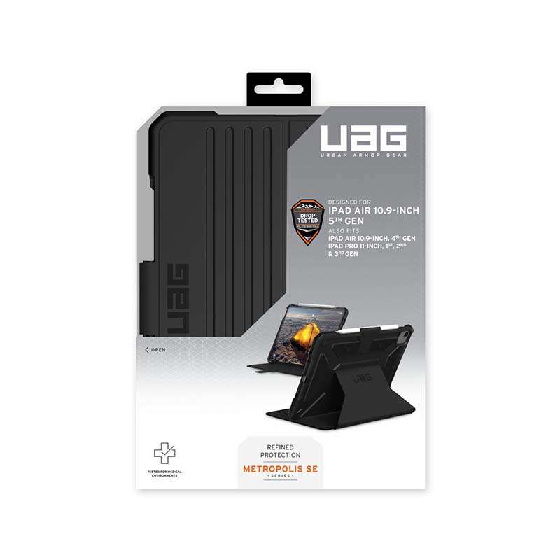UAG Apple iPad Air / Pro 11 inch Metropolis SE Case - Black