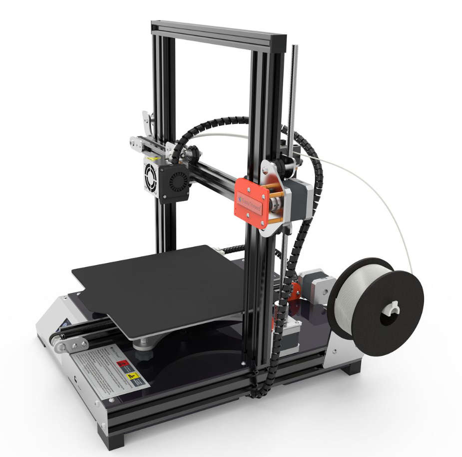 EasythreeD X7 3D Printer With FDM Print Technology - Silver / Black