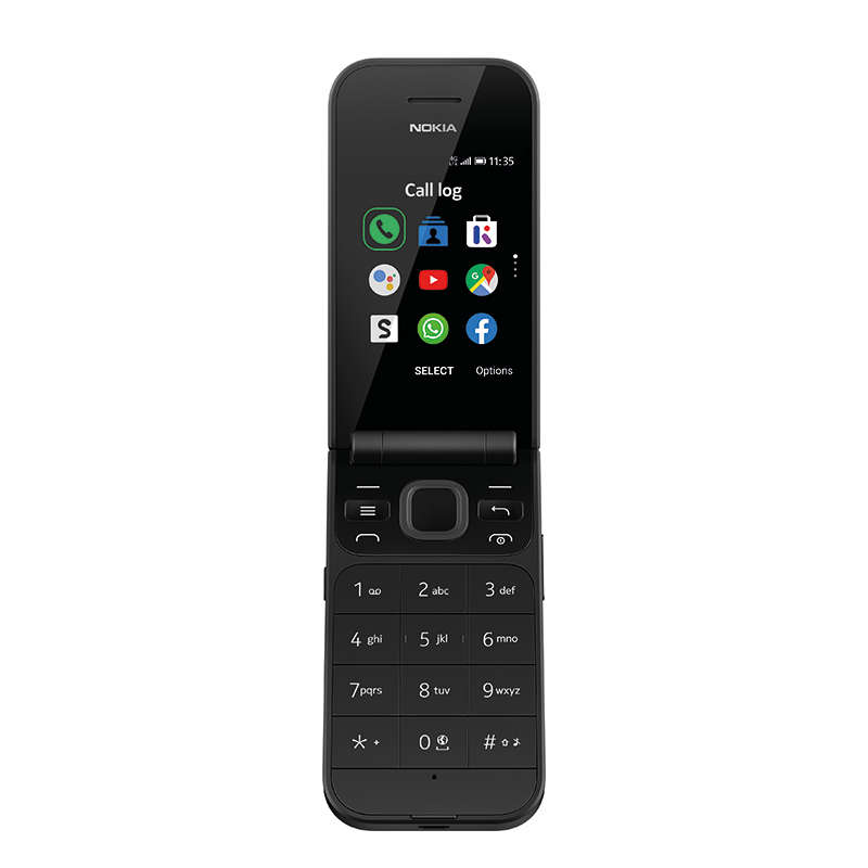 Nokia 2720 4GB Flip 4G - Black