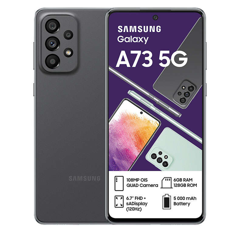 Samsung Galaxy A73 5G Dual Sim 128GB - Grey
