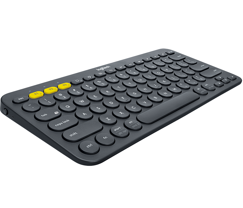 Logitech K380 Multi-Device Bluetooth Keyboard - Black