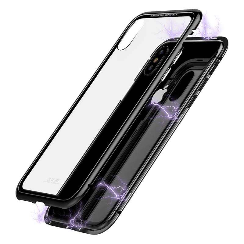 Body Glove Apple iPhone XS Chrome Magnetic Case - Black