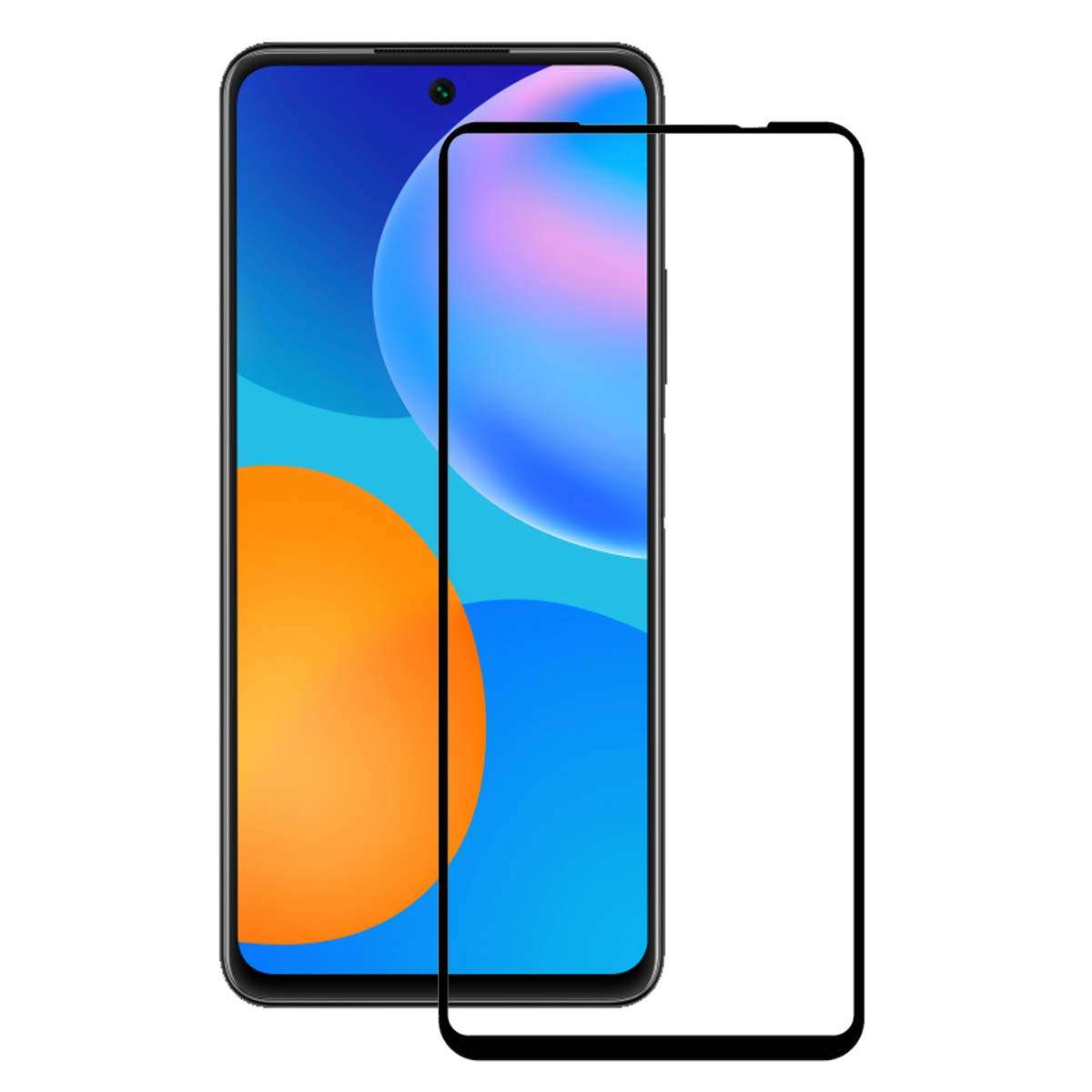 Superfly Huawei P Smart 2021 Tempered Glass Screenguard - Black