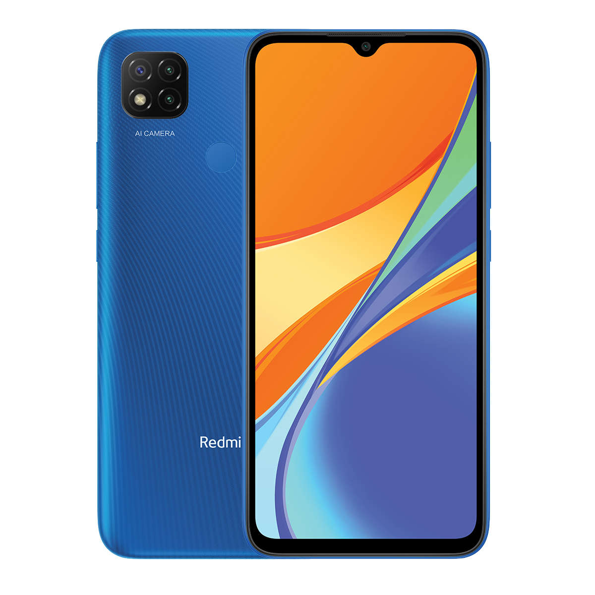 Xiaomi Redmi 9C Dual Sim 64GB + Mi In-Ear Headphones Basic - Twilight Blue