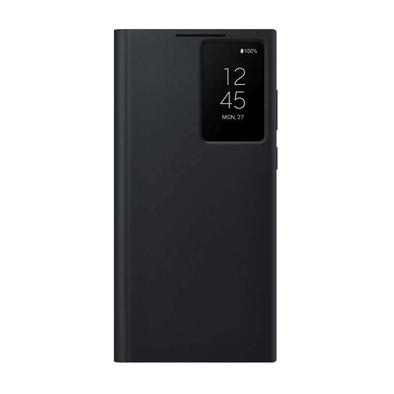 Samsung Galaxy S22 Ultra 5G Smart Clear View Case - Black