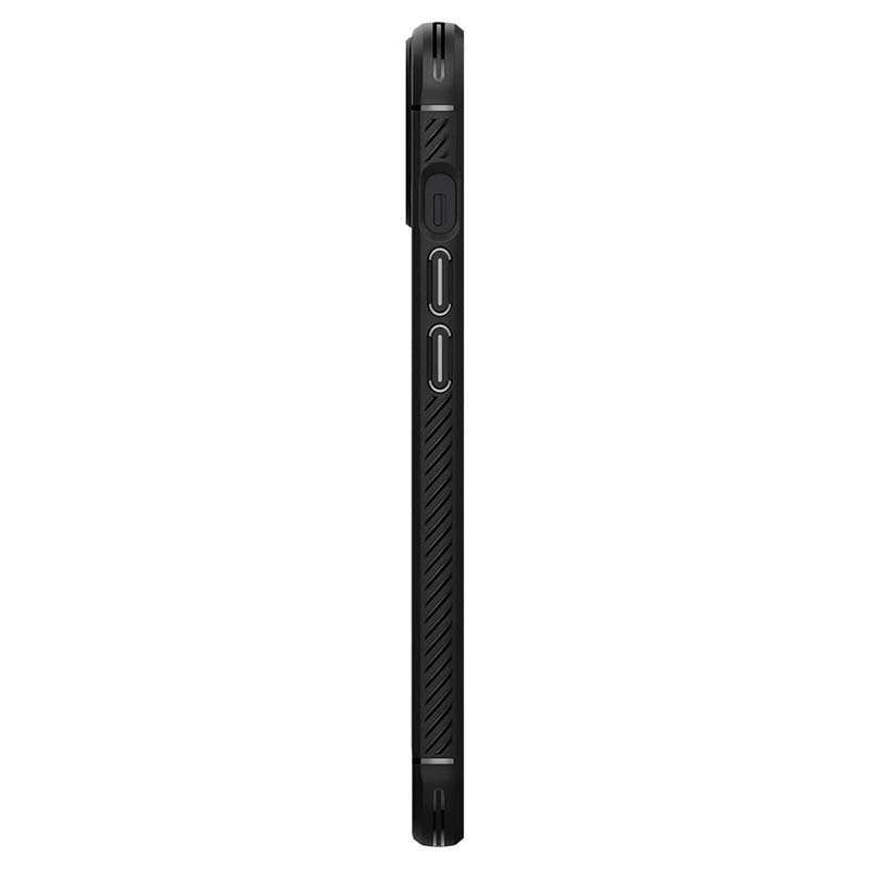 Spigen Apple iPhone 13 Rugged Armor Case - Matte Black