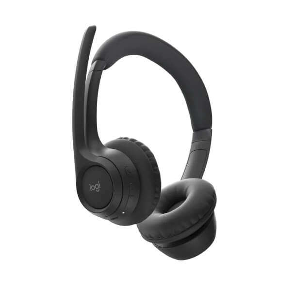 Logitech Zone 300 Wireless Headset  Midnight Black