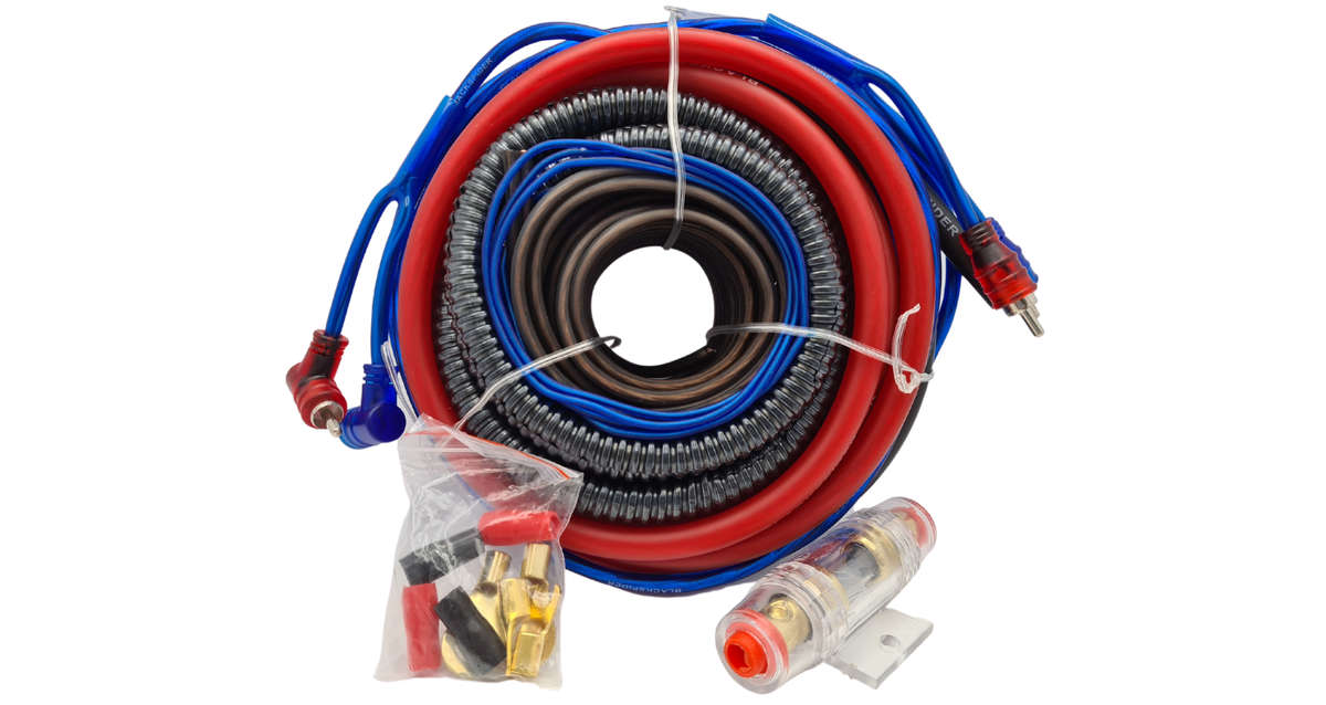 Blackspider / Radiant 4 Gauge Amp Kit