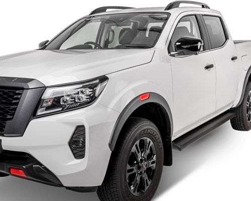 Double Cab/ Suv Aluminium Side Steps, Running boards Matt Black