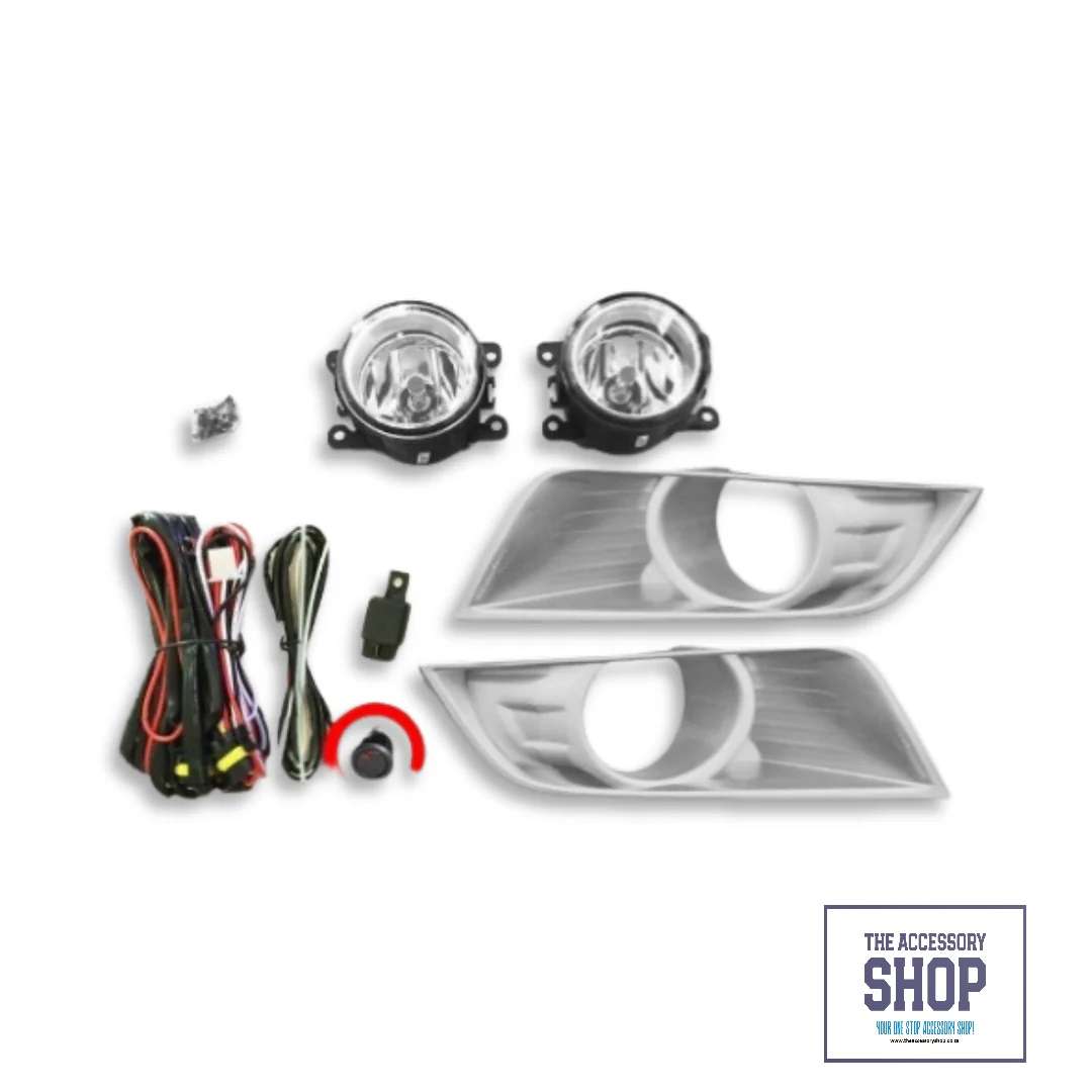 Ford Ranger Fog Lights Silver trim 2016 - 2019 kit