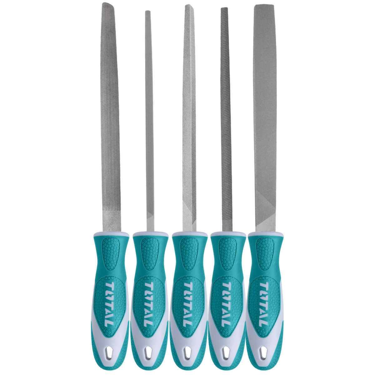 Total 200mm/8" 5 Piece Steel File Set