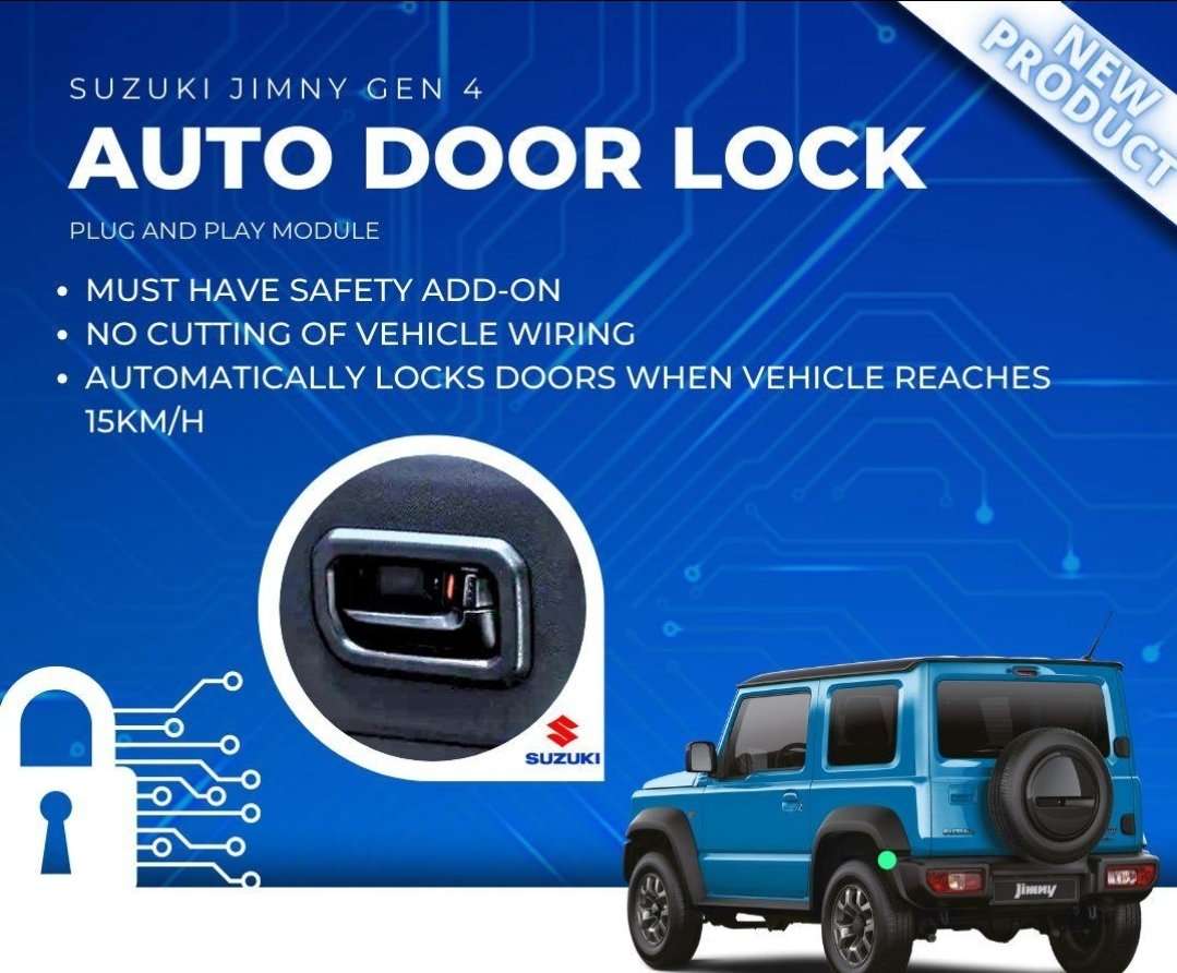 Suzuki Jimny speed lock 3 and 5 door (GLX / Gl /GA)