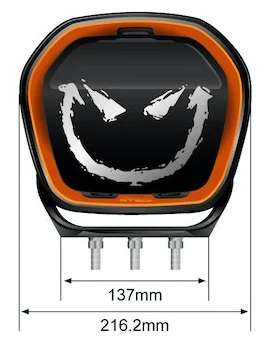 STEDI LED Spot Light Type-X Evo 8.5inch Spot Light, per light (Single Light)