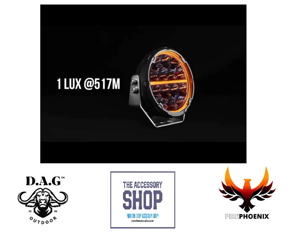 Fire Phoenix 6.5 LED Spot light with DRL DAG