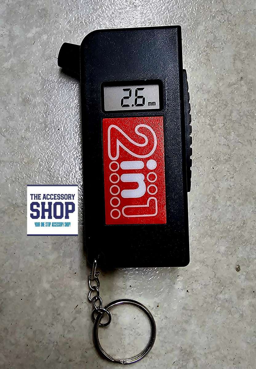 Tire Pressure and Tread Guage Digital