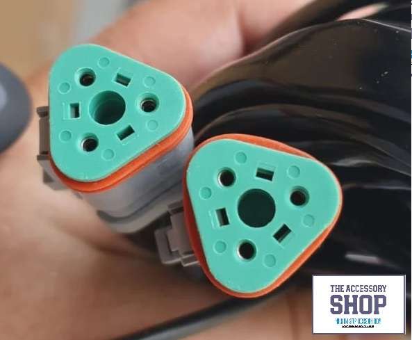 LED 7 Inch Spot Light With DRL (set of 2 with harness)